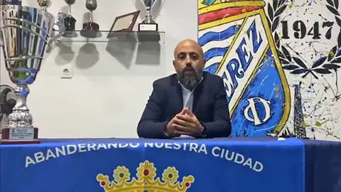 Juan Luis Gil, presidente del Xerez CD