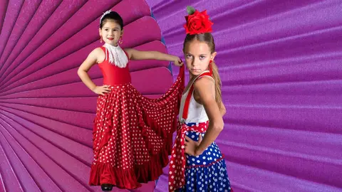 ni&ntilde;as flamencas