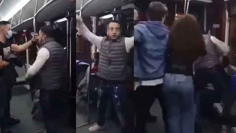 Un joven de origen magreb&iacute; da una paliza a un polic&iacute;a por pedirle que se ponga la mascarilla (1)