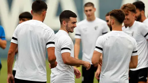 Entrenamiento M&aacute;laga CF