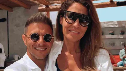 Susana Saborido junto a Joaqu&iacute;n