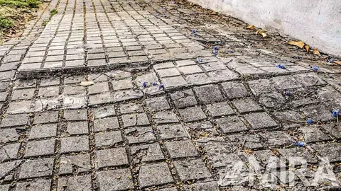 Una mujer herida tras caer por el mal estado de la acera en Jerez