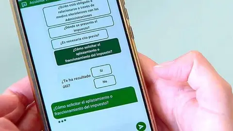 Asistente virtual de la Junta de Andaluc&iacute;a