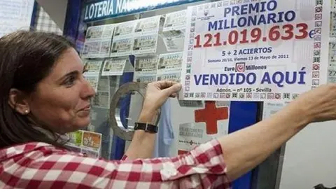 121 millones de euros gan&oacute; un panadero de Pilas en el Euromillones