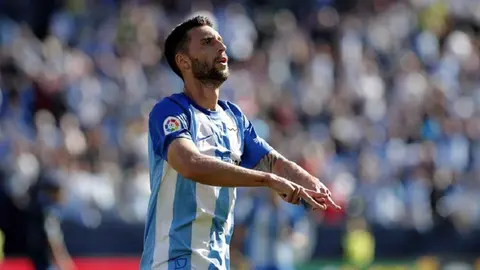 Borja Bast&oacute;n (M&aacute;laga CF)