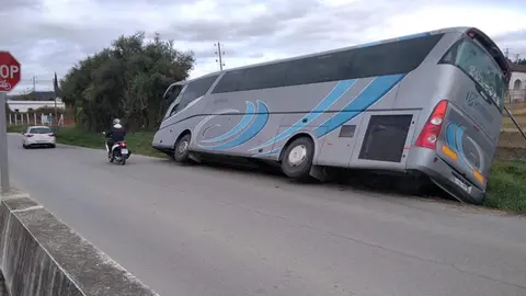 Accidente autob&uacute;s Sierra de C&aacute;diz