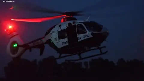 Un helic&oacute;ptero ha localizado a un hombre perdido en Herrera