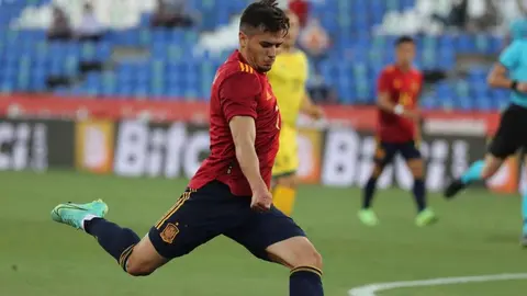 Debut Brahim D&iacute;az Selecci&oacute;n Espa&ntilde;ola absoluta (EFE)
