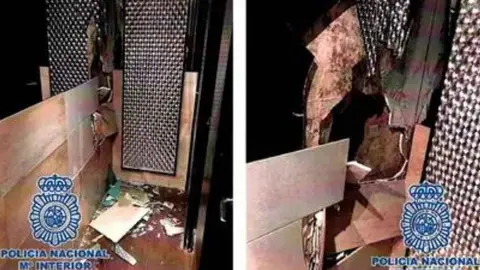 Destrozos discoteca M&aacute;laga