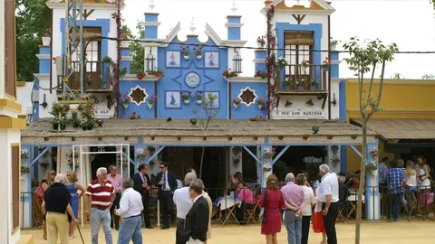 Caseta en la Feria del Caballo de Jerez