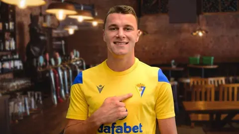 Osmajic, en el partido entre Celta de Vigo y C&aacute;diz CF