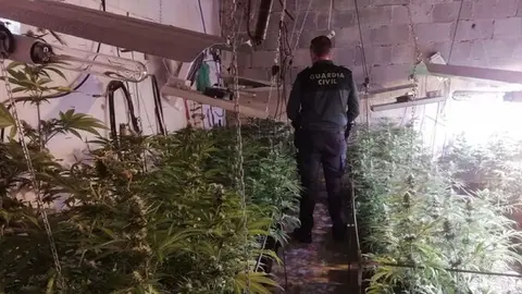 Encuentran marihuana tras sofocarse un incendio en el Pol&iacute;gono Sur de Sevilla