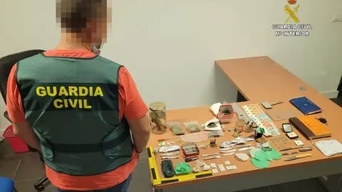 Acaban con dos puntos activos de venta de droga en Higuera de la Sierra y Aracena