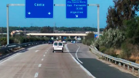 Una persona ha muerto atropellada cuando iba direcci&oacute;n a Jerez