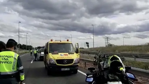 Una motorista ha muerto tras un accidente de tr&aacute;fico en La Nava
