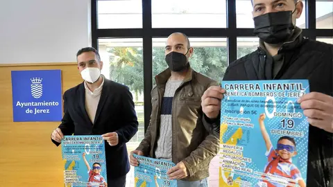 Bomberos de Jerez correr&aacute;n por los ni&ntilde;os hospitalizados en Navidad