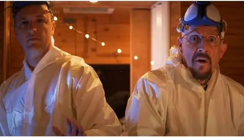 V&iacute;deo Navidad Polic&iacute;a Local M&aacute;laga Breaking Bad