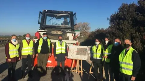 La Junta invierte 1,5 millones en la carretera de Mor&oacute;n