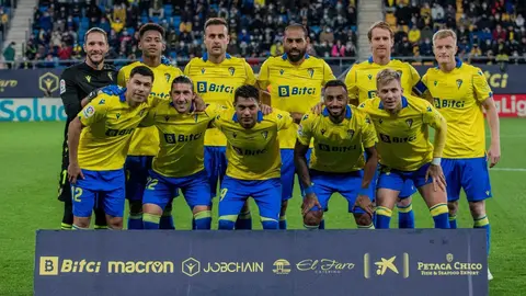 Once del C&aacute;diz CF ante el Granada CF