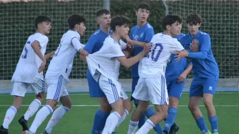 D&iacute;a inolvidable para la cantera del Xerez Deportivo FC en Valdebebas ante el Real Madrid