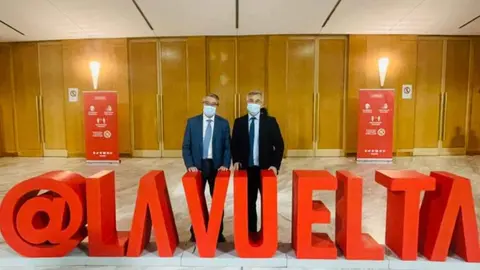 Acto presentaci&oacute;n de la 78&ordm; edici&oacute;n de La Vuelta Ciclista a Espa&ntilde;a, en Madrid (Diputaci&oacute;n de M&aacute;laga)