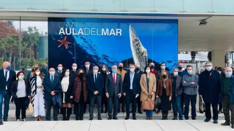 Acto de reapertura del Museo del Aula del Mar,&nbsp;Museo Alborania. Diputaci&oacute;n de M&aacute;laga