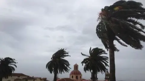 C&aacute;diz, en alerta naranja por fuerte viento de Levante