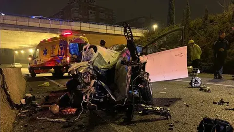 Un muerto y tres heridos tras un accidente de tr&aacute;fico en la A-92 a la altura de Purullena