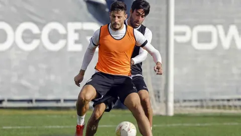 Entrenamiento M&aacute;laga CF