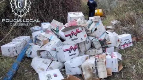 Una empresa de M&aacute;laga se desprende de sus materiales t&oacute;xicos arroj&aacute;ndolos al r&iacute;o Guadalmedina