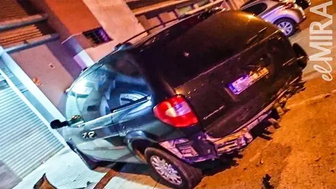 Accidente ebrio en Jerez