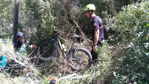 Un ciclista desorientado y deshidratado, evacuado a un centro m&eacute;dico en N&iacute;jar