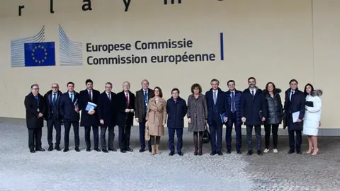 Ayuntamiento y Diputaci&oacute;n de Almer&iacute;a reclaman en Bruselas un reparto justo de fondos europeos