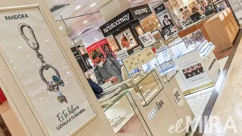 Joyer&iacute;a Pandora en El Corte Ingl&eacute;s