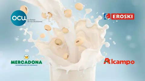 Las 5 mejores bebidas vegetales seg&uacute;n la OCU que encuentras en Mercadona, Alcampo o Eroski