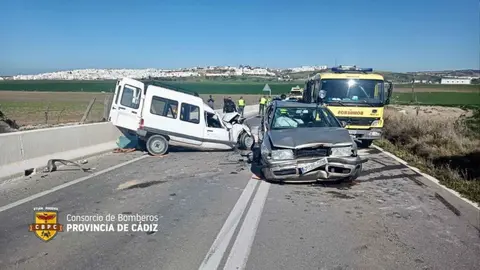 Accidente en El Palmar en el que ha fallecido un hombre | Consorcio de Bomberos de la provincia de C&aacute;diz