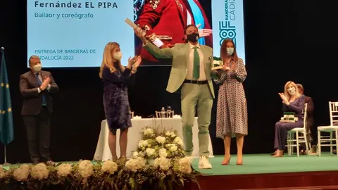 Antonio El Pipa, uno de los galardonados con la Bandera de Andaluc&iacute;a
