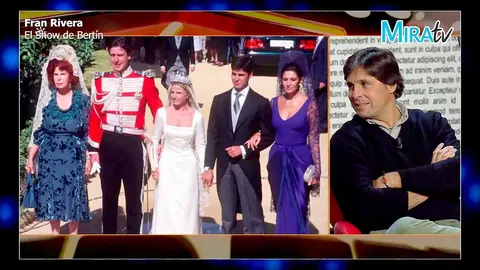 Fran Rivera, en 'El Show de Bert&iacute;n'.