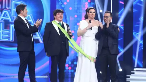 Los Morancos durante su &uacute;ltima actuaci&oacute;n en 'Tu cara me suena'