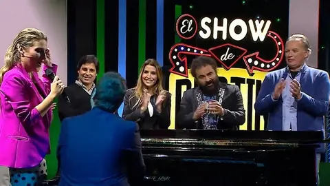 Susana Saborido se emociona junto a Fran Rivera con el himno de Andaluc&iacute;a de Laura Gallego