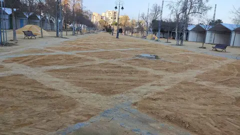 Renovaci&oacute;n del albero para la Feria del Caballo de Jerez