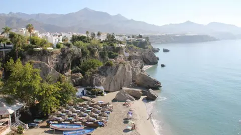 Vistas desde el Balc&oacute;n de Europa. Nerja, M&aacute;laga