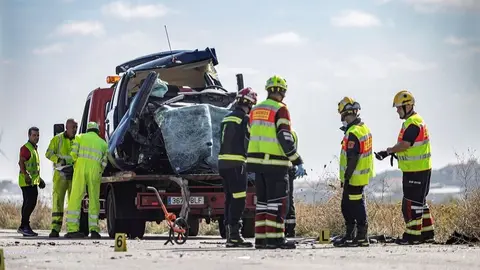 Muere un joven tras un impactante accidente de tr&aacute;fico en Lucena