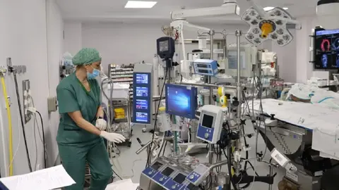 Sanitarios de Granada salvan la vida a un paciente Covid tras sustituir la funci&oacute;n de los pulmones