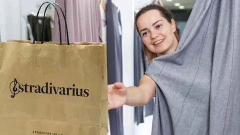 Probador de ropa en Stradivarius