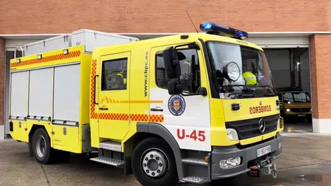 Un cami&oacute;n de bomberos en una foto de archivo