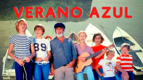 Los protagonistas de 'Verano Azul'.