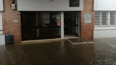 Las lluvias provocan las primeras inundaciones en la provincia de Huelva