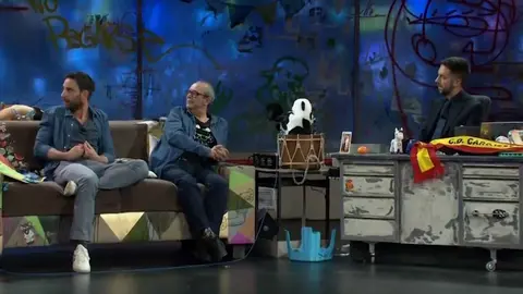 David Broncano, Dani Rovira y Arturo Gonz&aacute;lez-Campos en La Resistencia