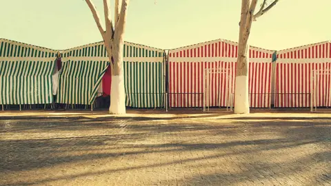 Casetas en la Feria de Sevilla